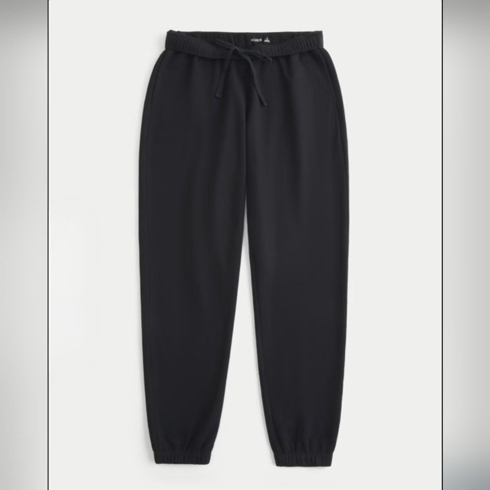 Hollister Black Jogger Pants